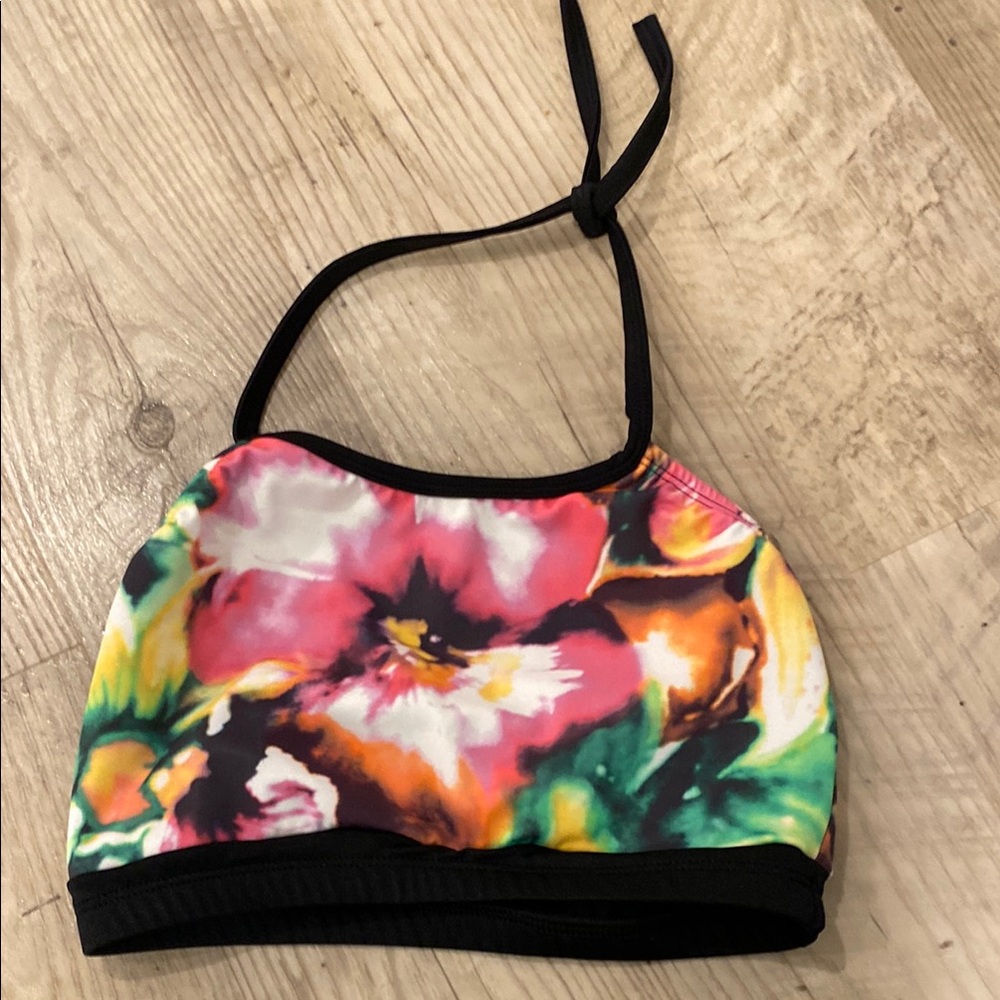 Floral Kids Dance Costume Top